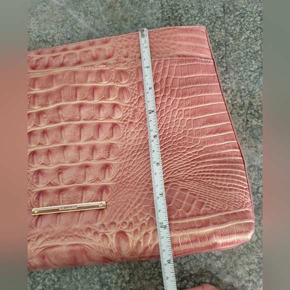 Brahmin Melbourne leather croc embossed cross-body handbag - Picture 10 of 10